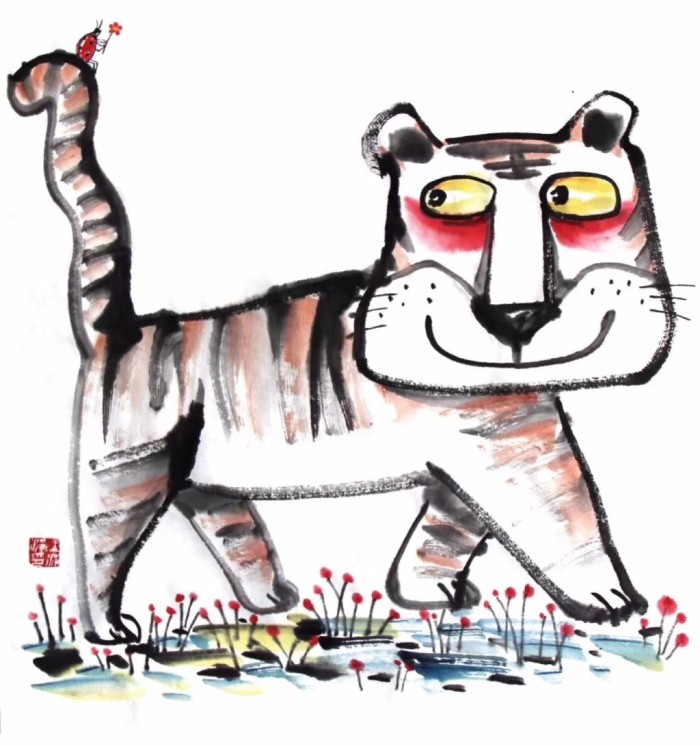 儿童国画作品,儿童国画学习