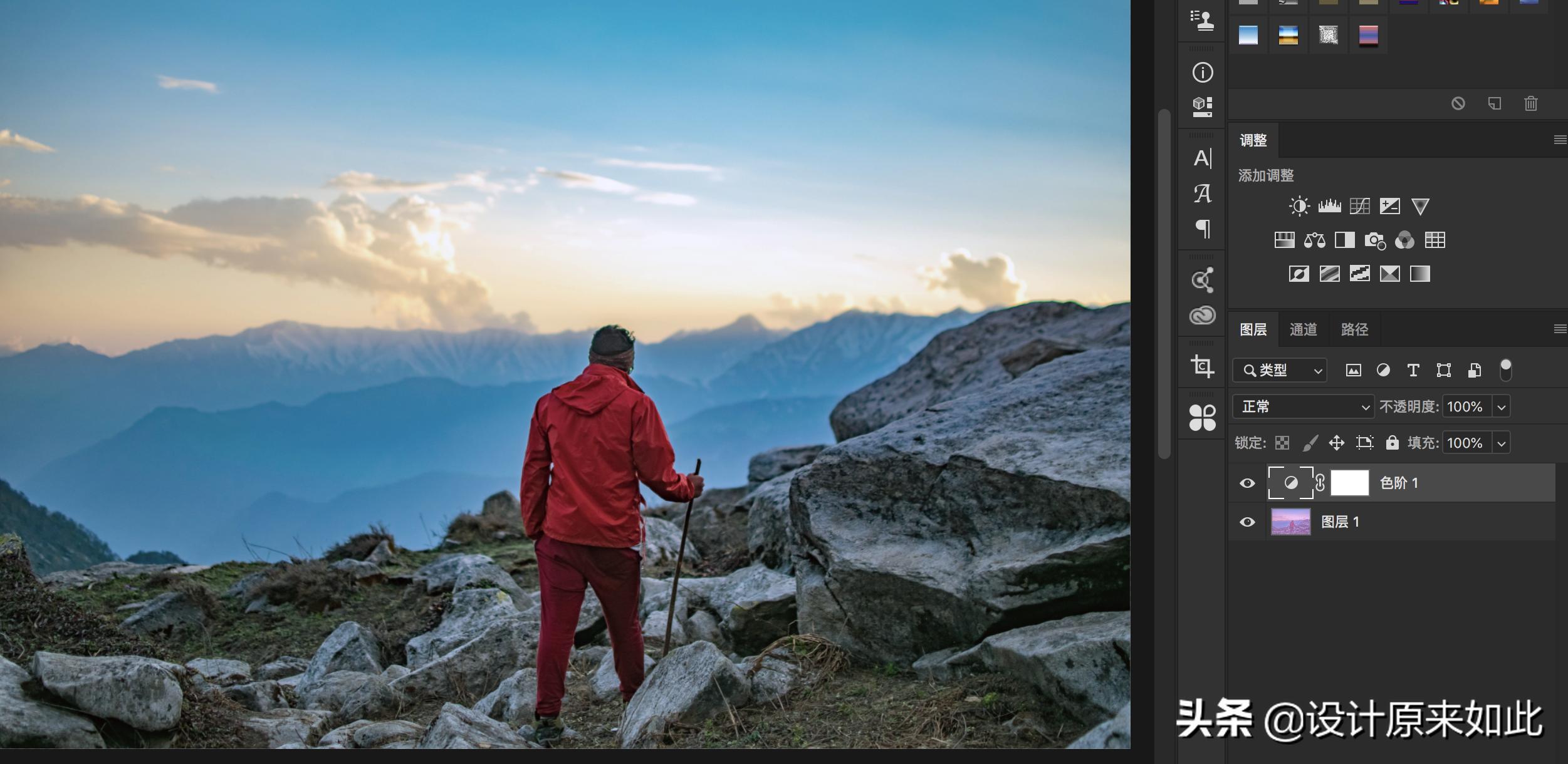 ps可选颜色与色阶调色的区别,ps怎么调色照片背景颜色