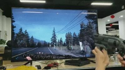 全平台枪型控制器X-Rover沙漠之狼开箱体验