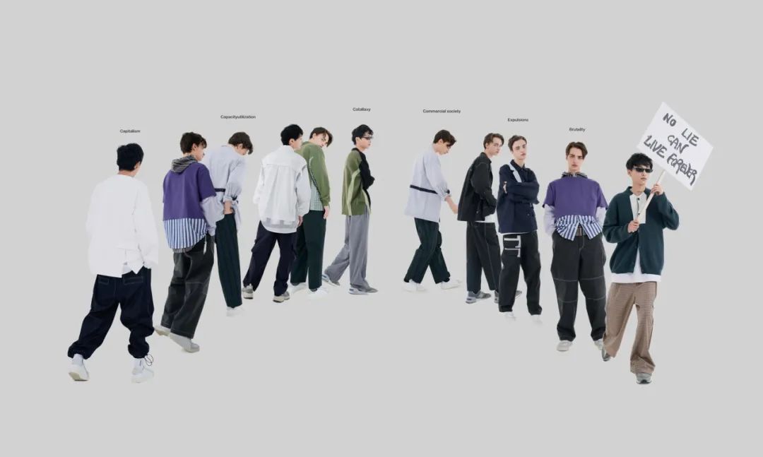 国潮在外国街头,国潮捡垃圾小孩图片