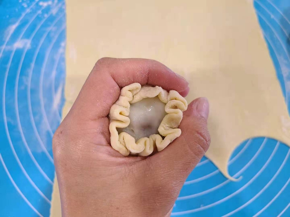 栗子豆沙奶黄椰香酥皮月饼,拉丝麻薯酥皮月饼的奶黄怎么做