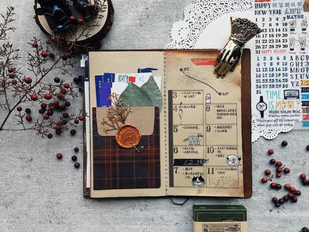 你认识什么手帐,一起来画手帐