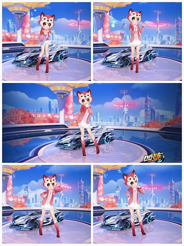 qq飞车狐狸,qq飞车手游灵狐套装价值