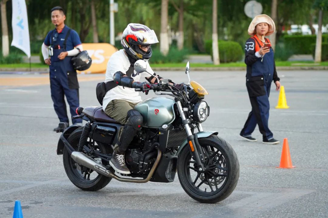有试、有学、有赛！宗申摩托海淀驾校试驾会就是这么精彩