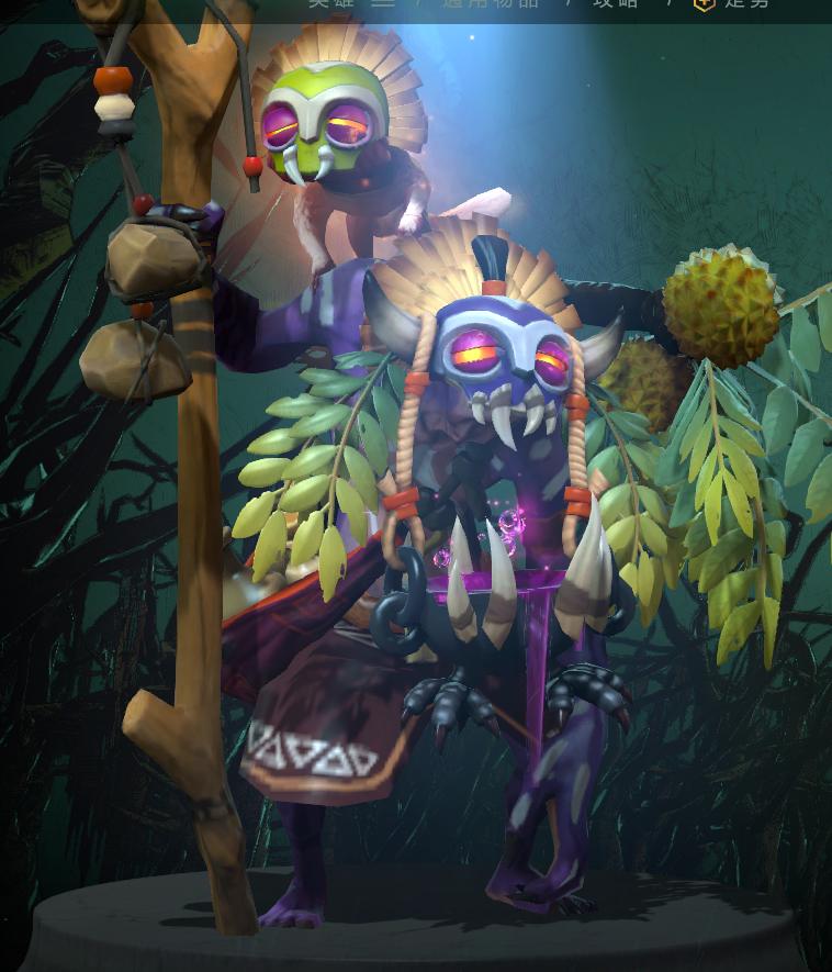 dota2中单巫医命石,dota2巫医鬼畜