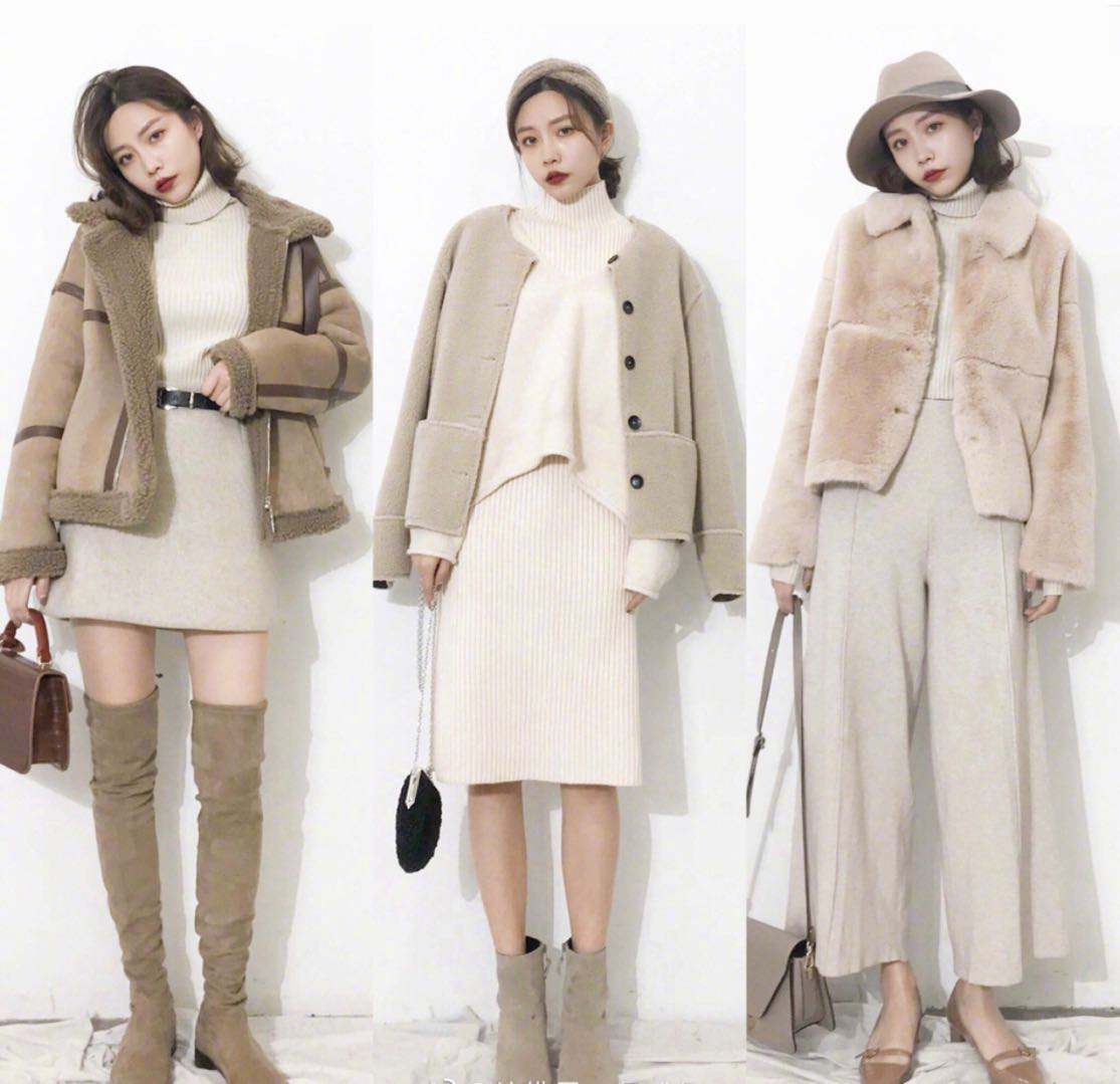 54套高颜值穿搭,54套时尚穿搭示范