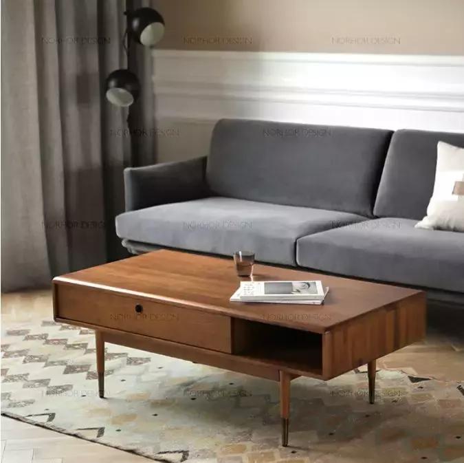 实用的实木客厅茶几推荐,木质茶几漂亮的简单的