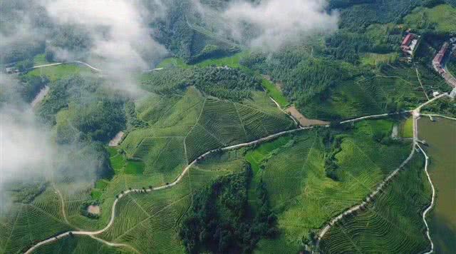 湖北度假村项目,湖北度假村航拍