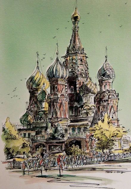 新一代中国钢笔画领军人物,极品五大钢笔画简直美爆