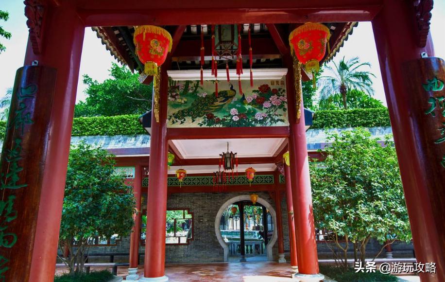 广州宝墨园+南粤苑仅需29.9元，特色岭南文化园林式建筑