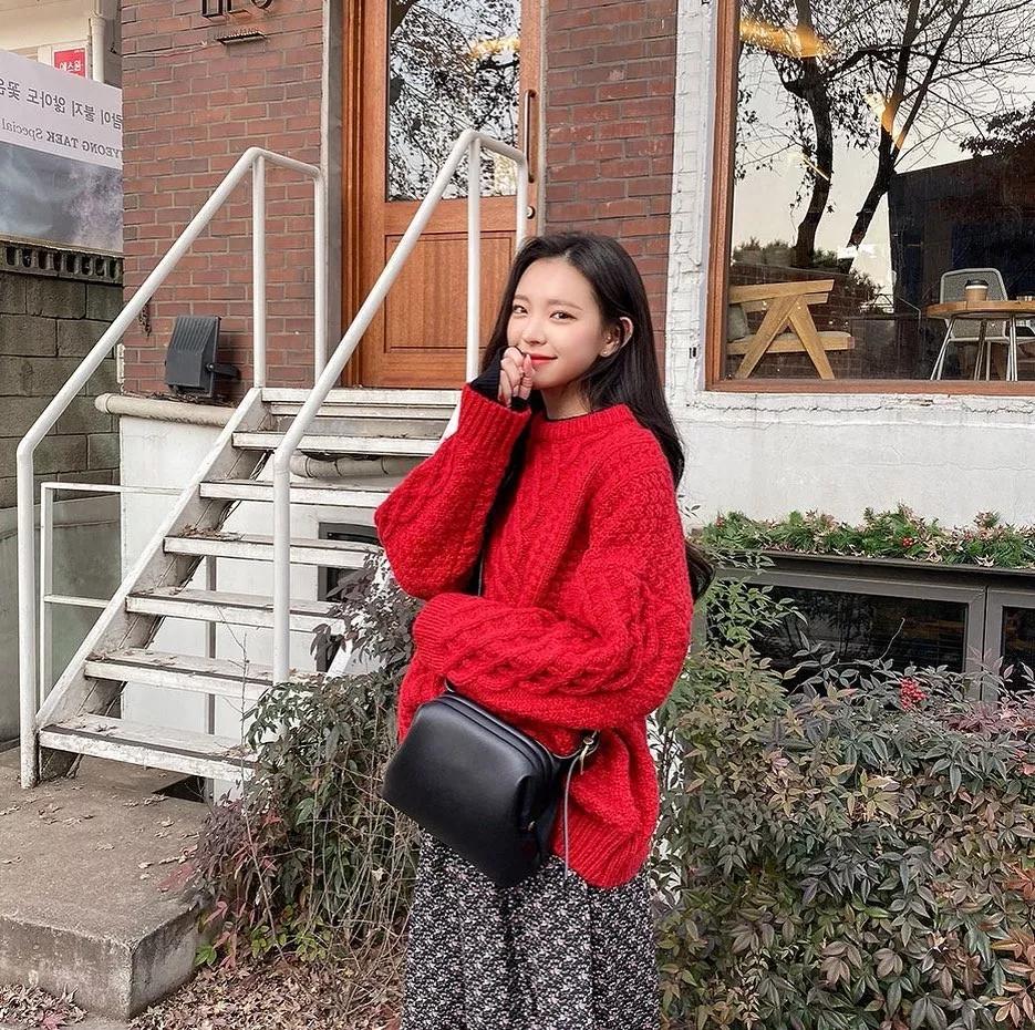 好看的冬季毛衣裙子套装,毛衣裙子太好看了这60件秋冬必买