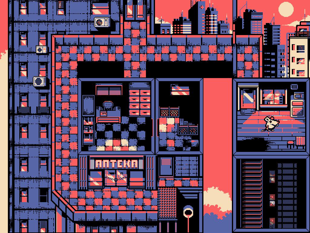 像素画房子,一看就会画的画是什么