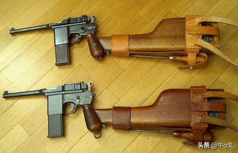 驳壳枪木质枪套玩具,驳壳枪和牛皮枪套的合体叫什么