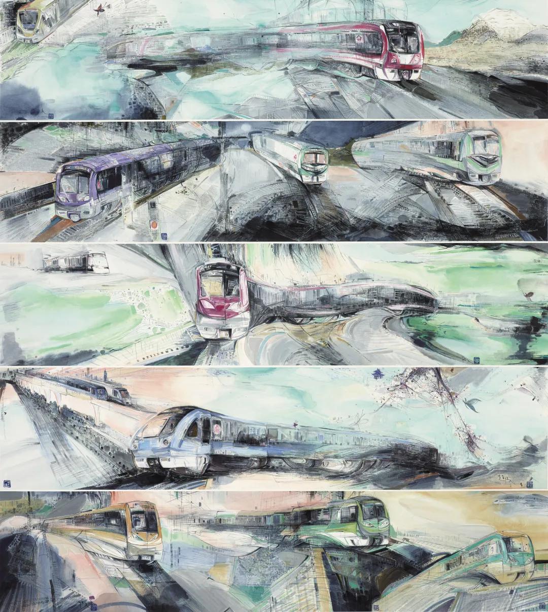 赵怡文中国画作品展,江苏书画院名家