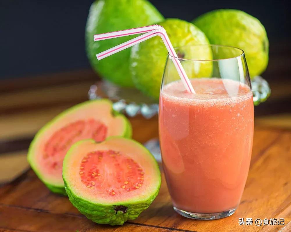 软糯香甜广西现摘红心芭乐,又脆又甜不带色的红心芭乐好吃