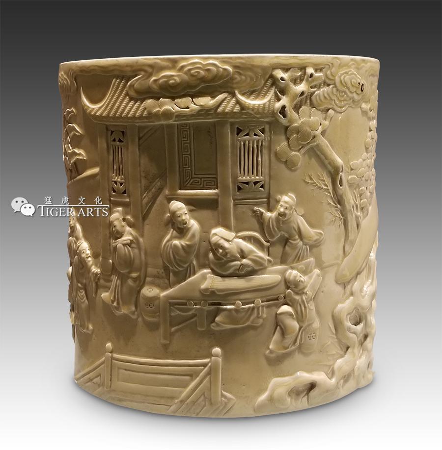 笔筒略谈｜猛虎文化