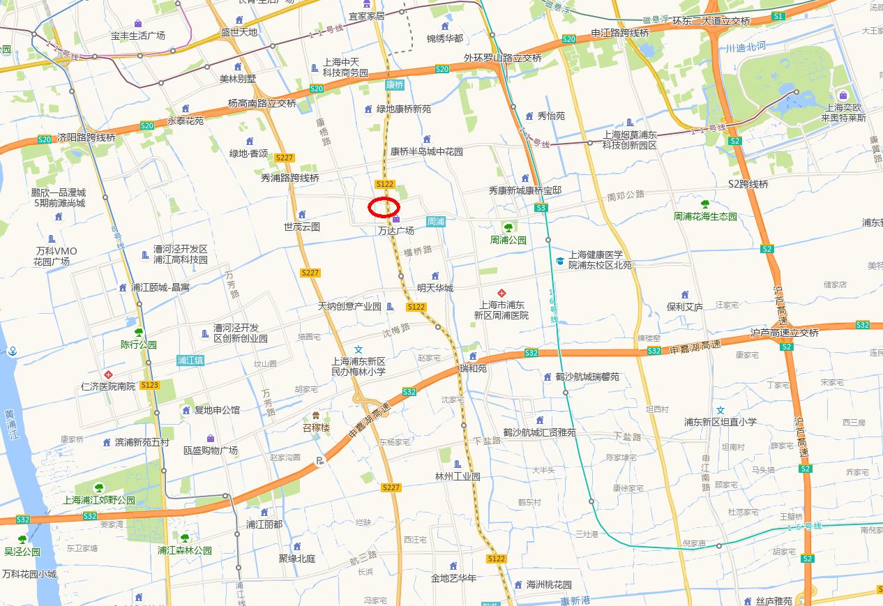 周浦地铁18号线,18号线周浦站出入口