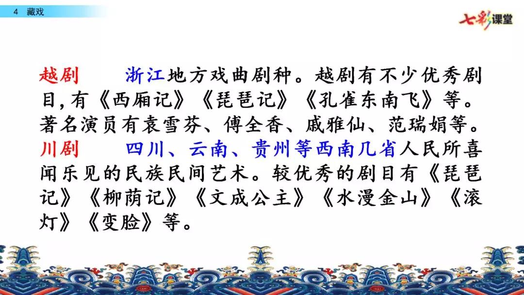 部编版六年级下册语文藏戏练习题,六年级下册语文第四课藏戏朗诵