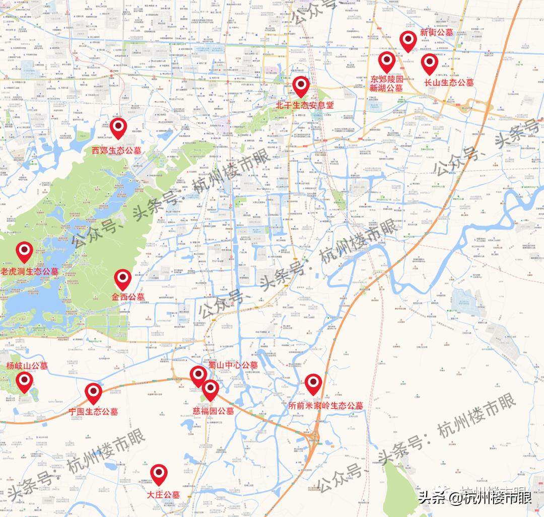 杭州公墓哪里有卖,杭州公墓边房子