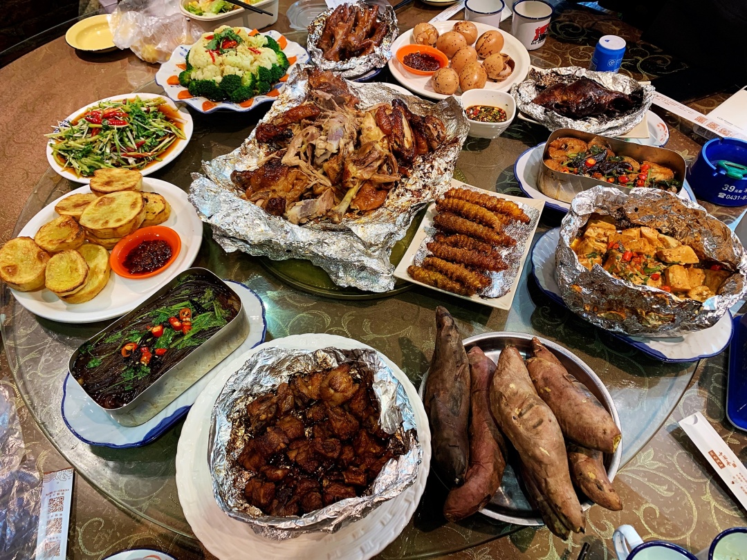 长春土窑烧公鸡教程,东北老窑烧鸡