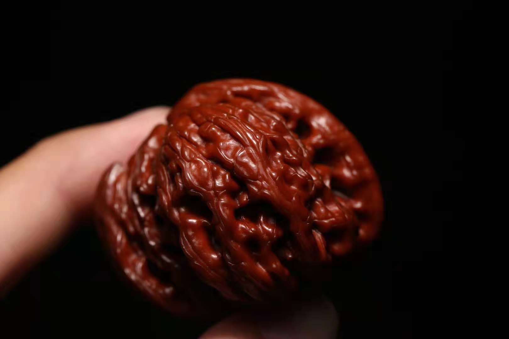 盘核桃过程中核桃变化,盘核桃如何让核桃变红