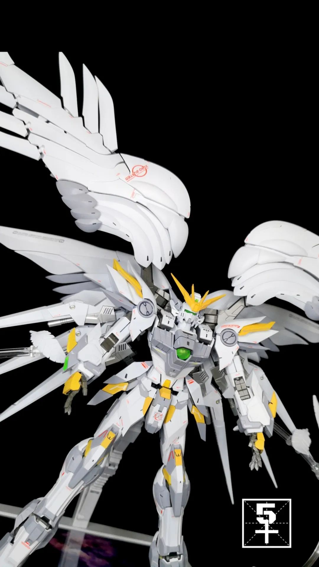 高达模型飞翼零式改灯光,高达模型飞翼零式珍藏版图片