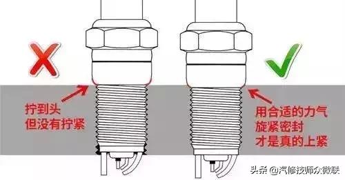 摩托车火花塞处漏气,火花塞漏气是真的吗