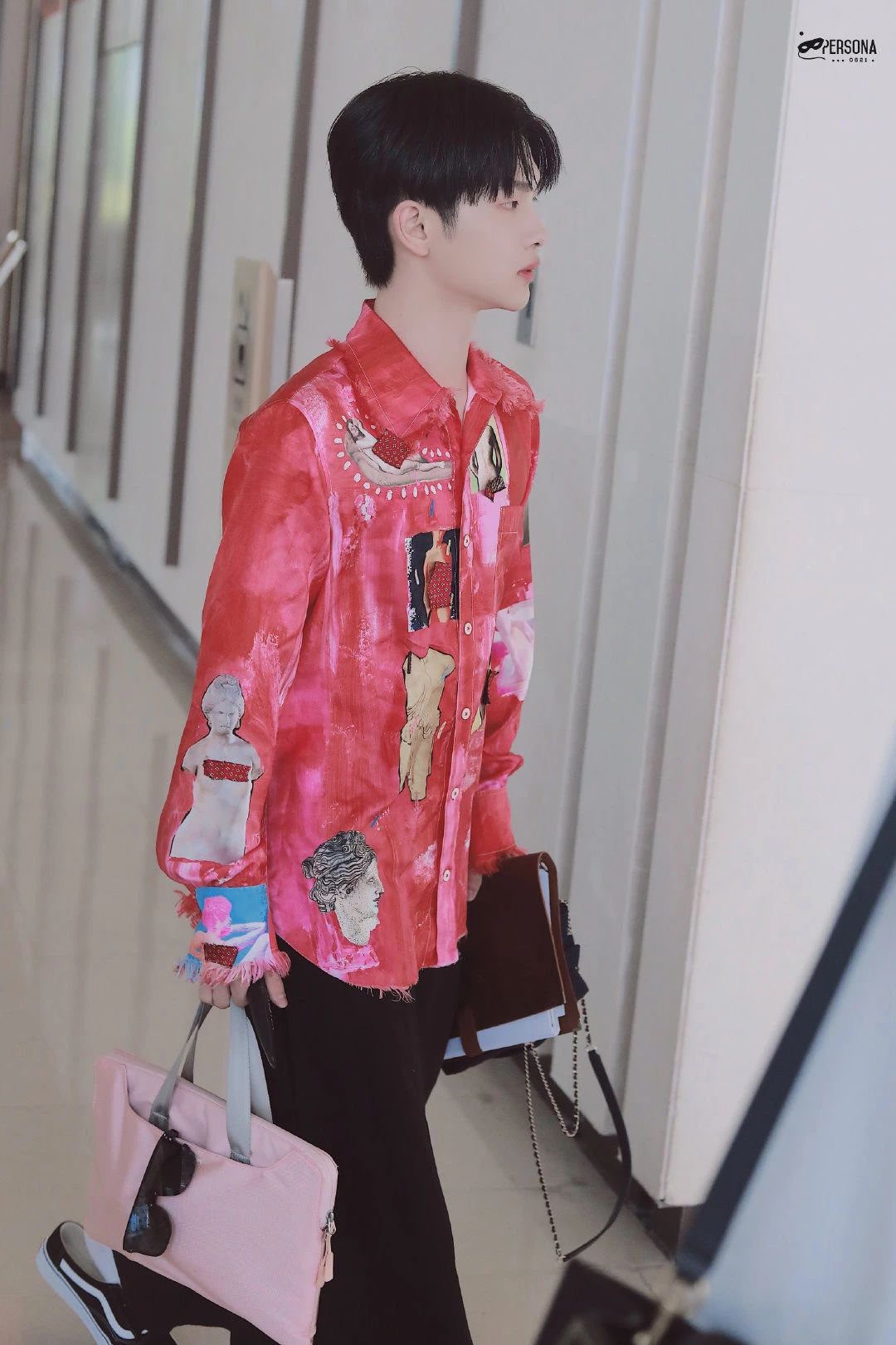 周震南被吓到,看周震南reaction反应