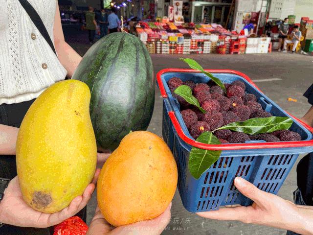 地铁坐到水果市场附近,广州天平架水果市场