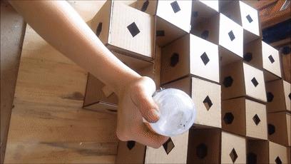 用折纸做多变魔方,用折纸叠的变形魔方