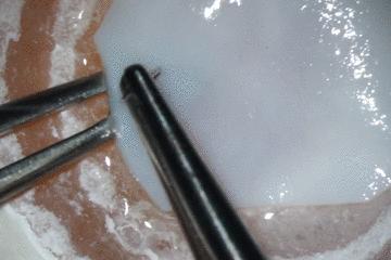 鸡蛋皮缝合手术,缝合鸡蛋膜视频教程