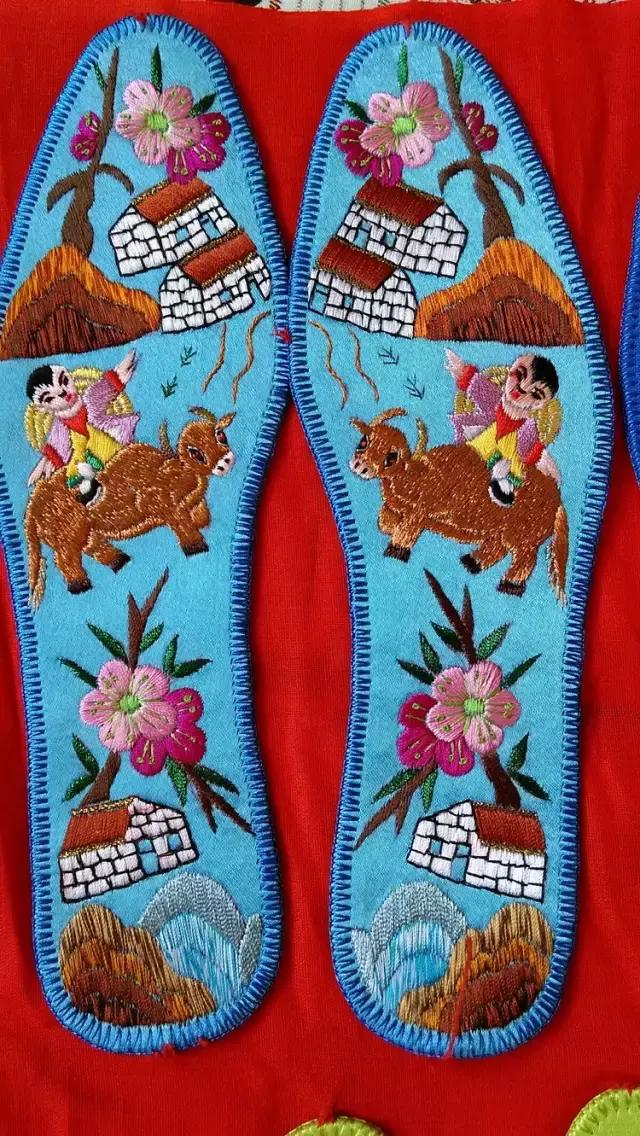 指尖飞舞鞋垫,100款惊艳手工鞋垫