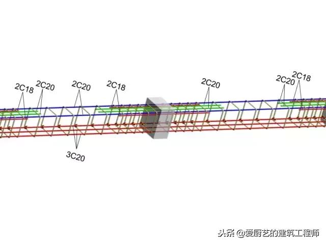 上翻梁雨棚钢筋构造详图,梁结构图详细识图