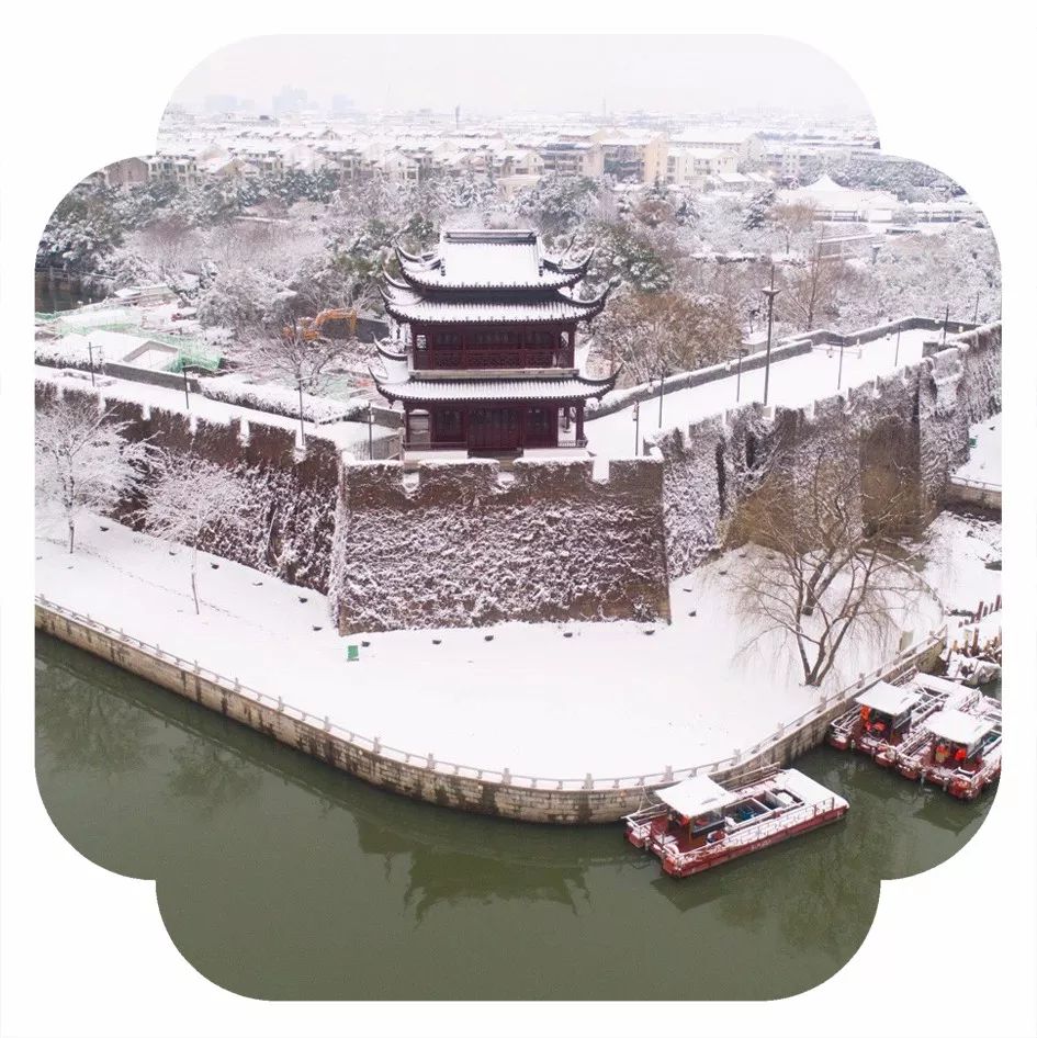 初冬的苏州古城,深秋苏州古城景色