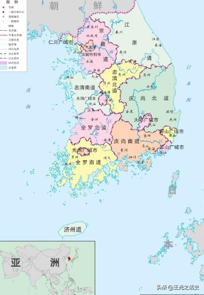 韩国三星在韩国哪个位置,韩国虽小而精致