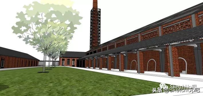 su建模还原照片,su建模自动赋予新材质