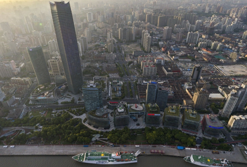 上海市一江一河发展目标,上海虹口北外滩商务中心规划