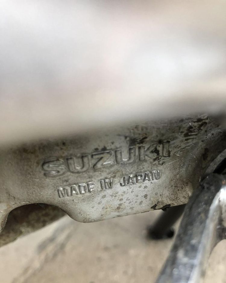 收了一台旧摩托车,收一台铃木dl250