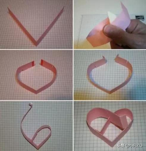 爱心创意手工,幼儿园手工爱心贺卡简单又漂亮