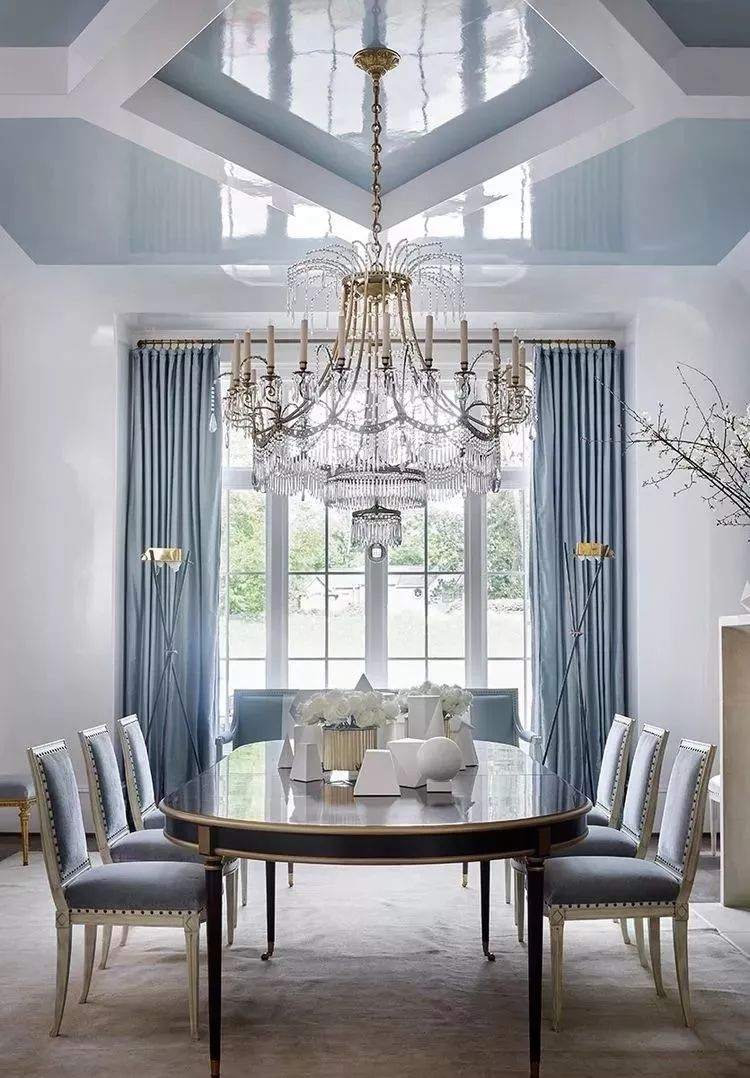 别墅窗帘的款式图片,别墅窗帘100个新款