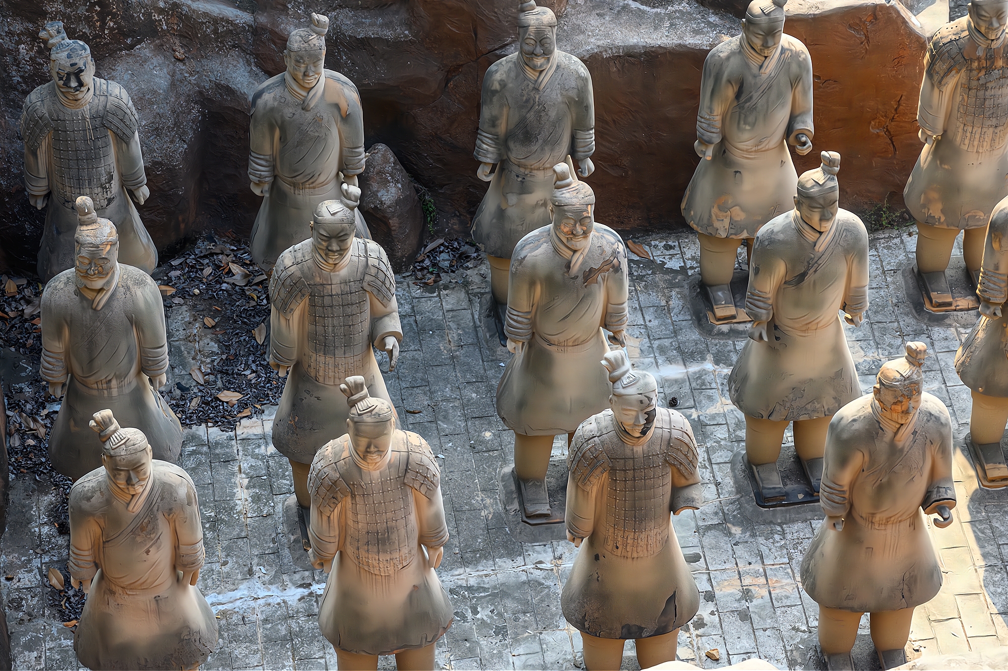 兵马俑安徽景点,安徽仿造兵马俑的景点