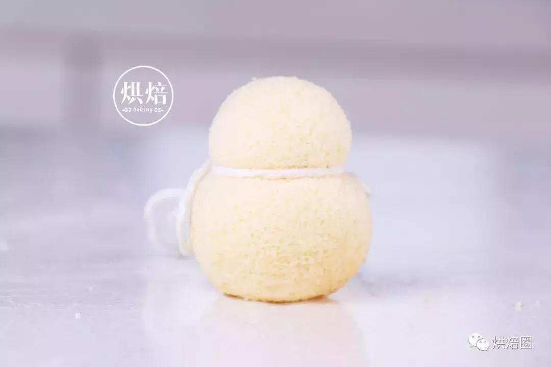 雪人蛋壳戚风,雪人蛋壳戚风教学