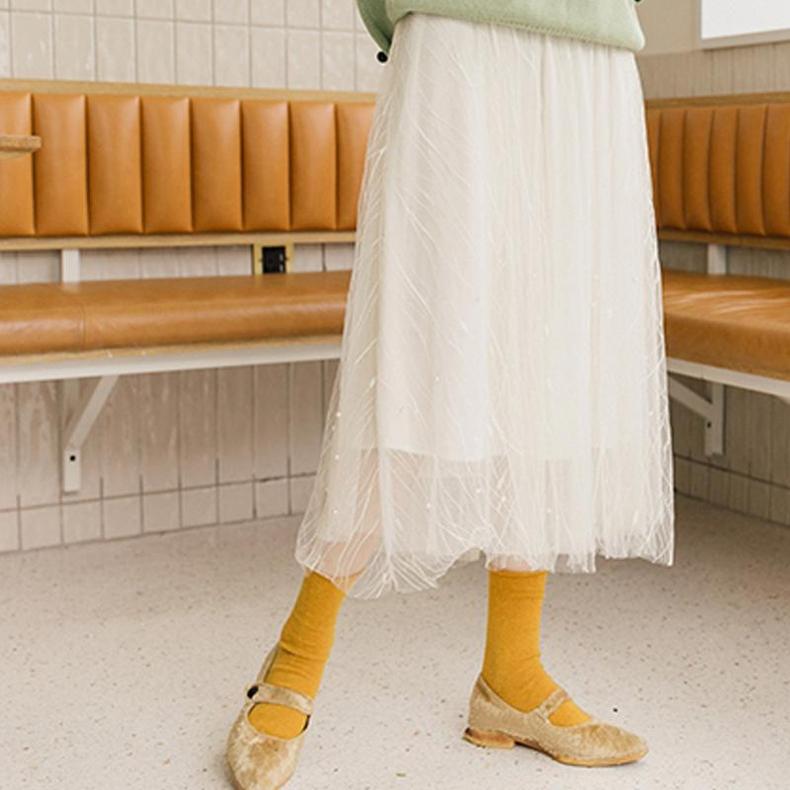 小仙女夏季网纱拼接袖穿搭,渐变色星空网纱百褶仙女裙