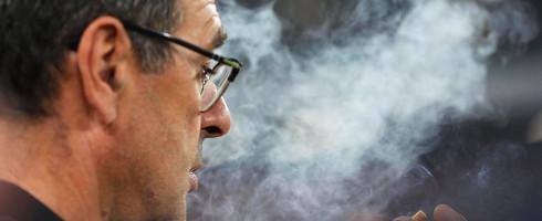 肺炎主帅用生命抽烟尤文：那不是你的肺，那是尤文的肺