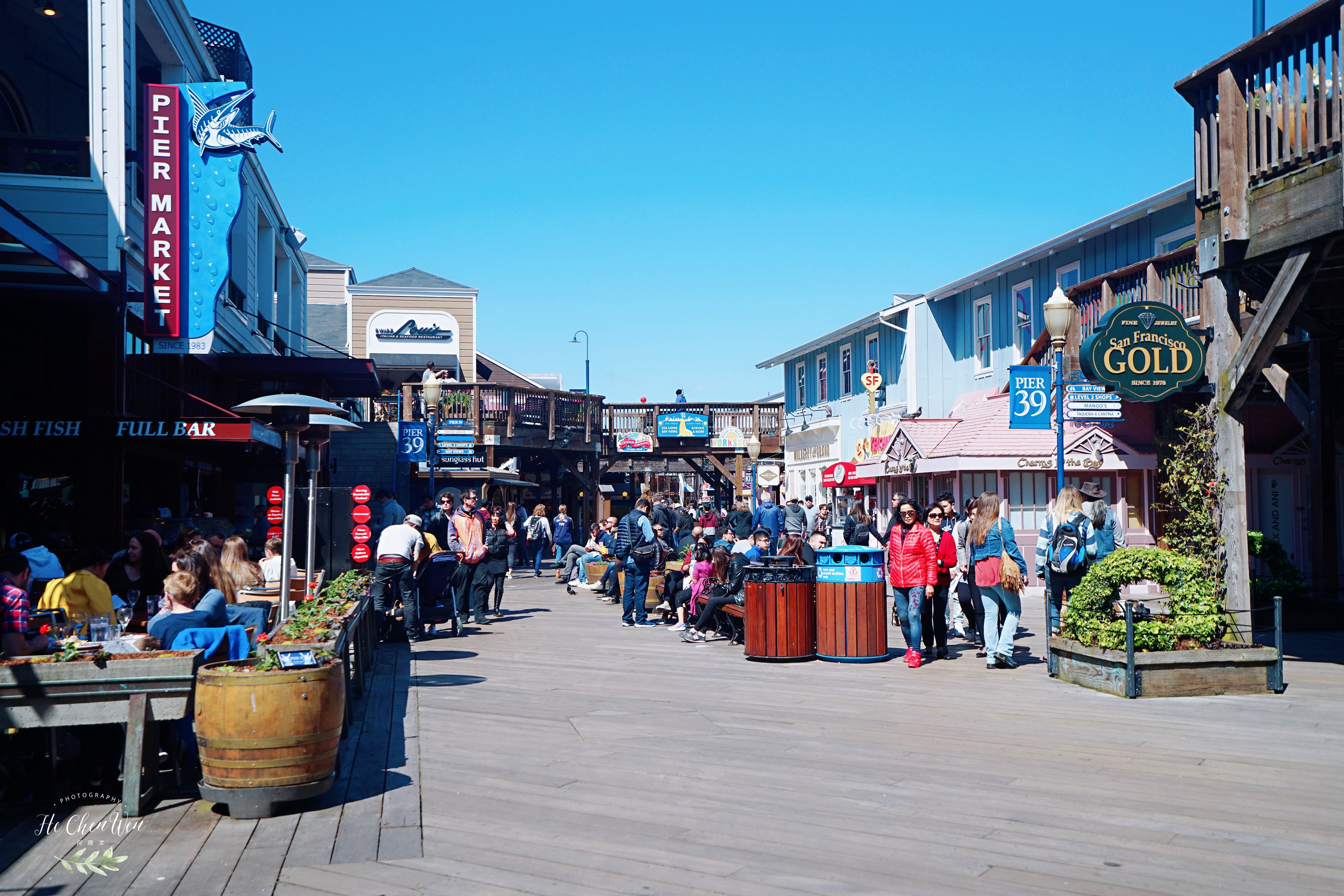 旧金山湾著名观光景点,旧金山渔人码头主要景点