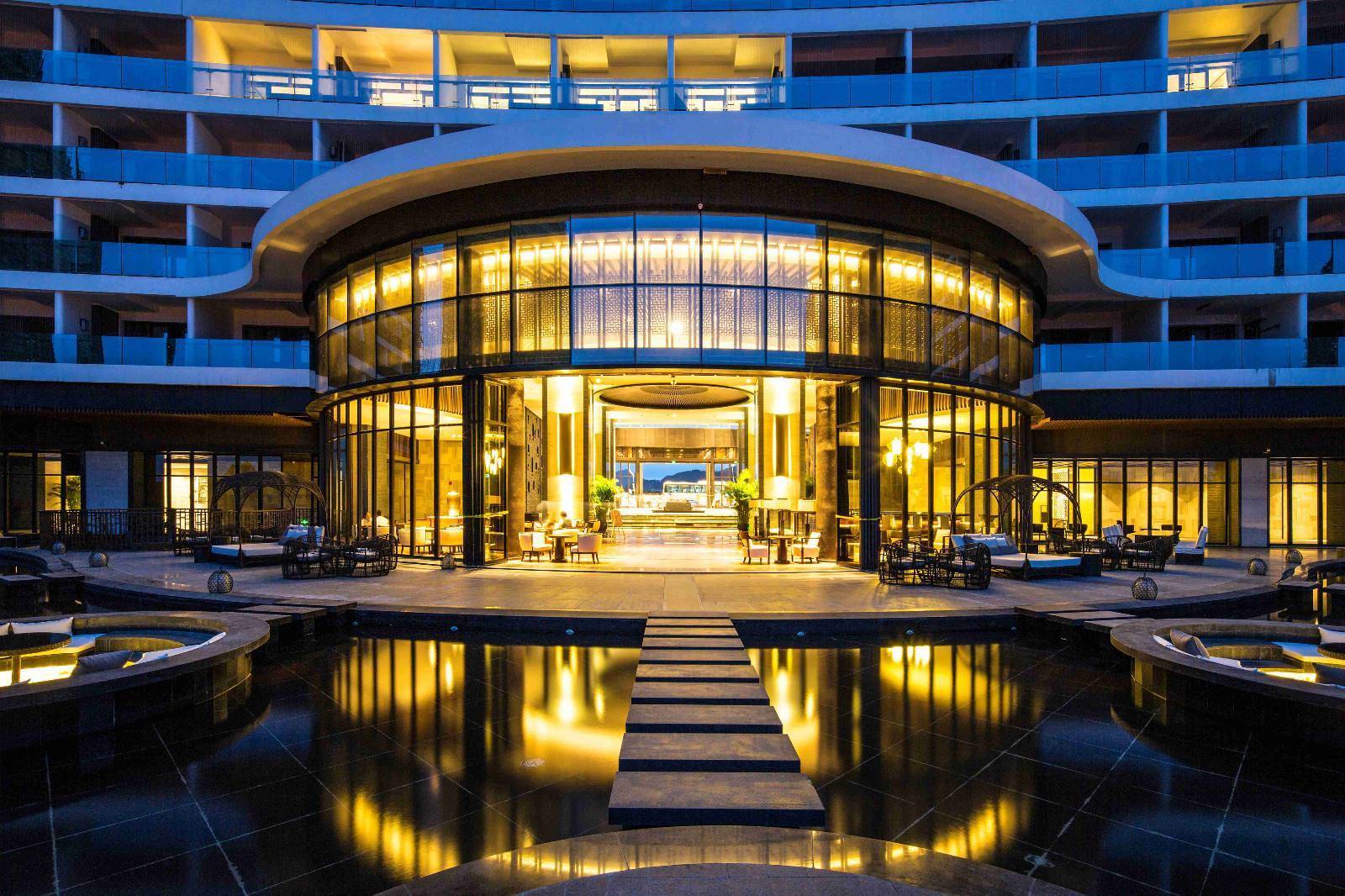 惠州双月湾檀悦豪生温泉酒店预订,惠州双月湾海景温泉房酒店推荐