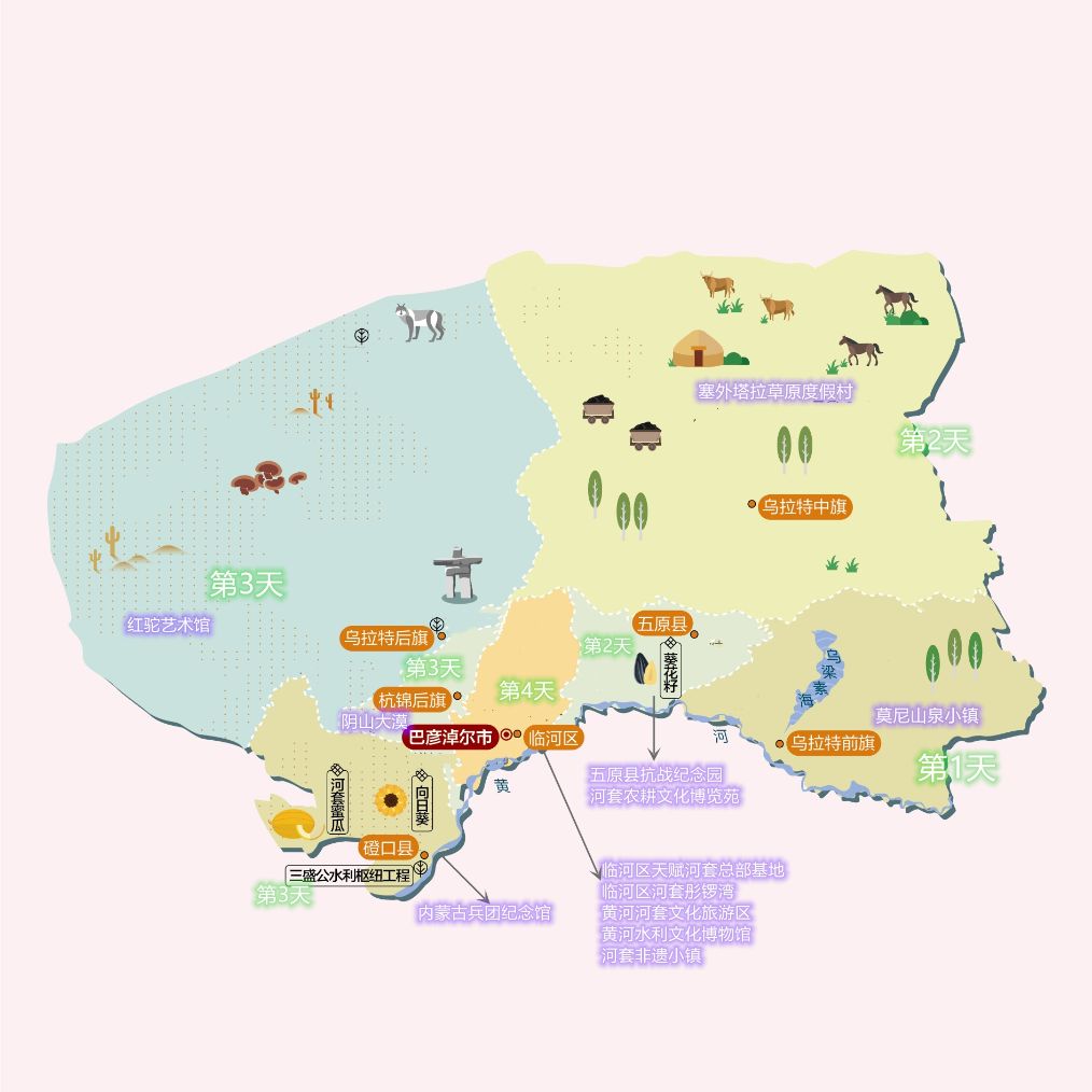 她是滔滔千里黄河的宠儿,阴山之下、河套之上的掌上明珠