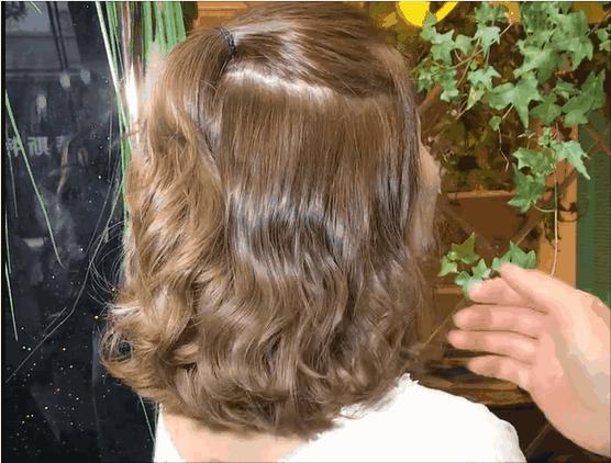 鞠婧祎卷发怎样用卷发棒卷,鞠婧祎从活泼变文静