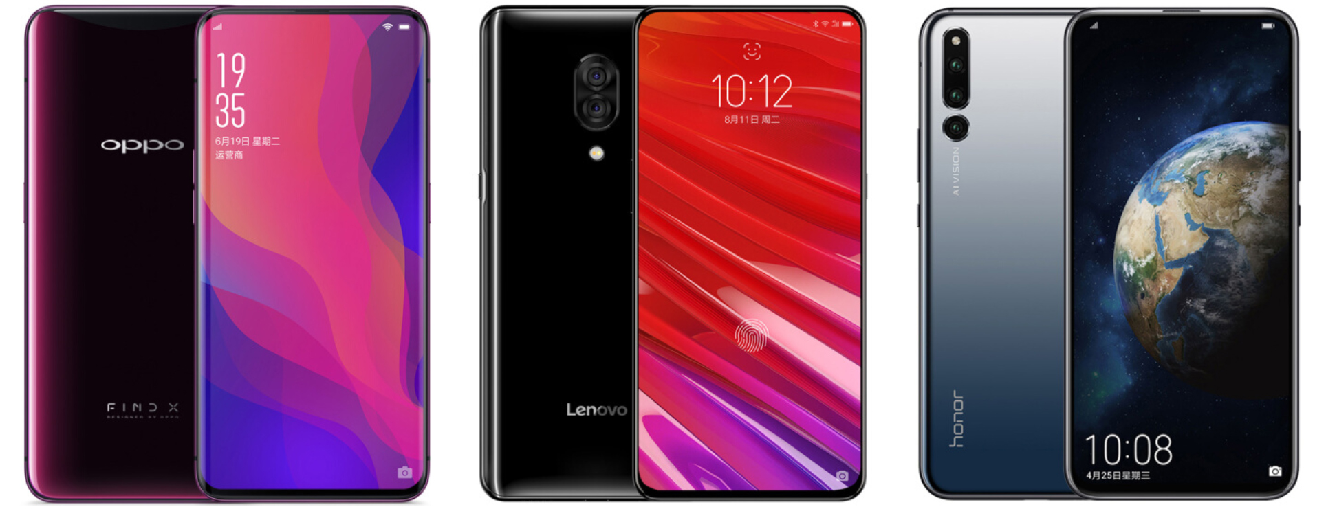 四大主流屏幕设计：全面屏/刘海屏/水滴屏/滑屏，你最喜欢哪种？