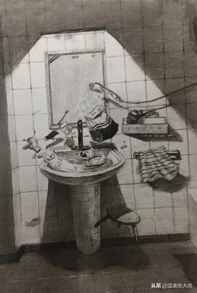 清华美院设计素描2015年高分卷,清华美院校考设计高分试卷